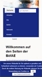 Mobile Screenshot of boefae.de